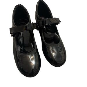 Dream Paris Black Kids Tap Shoes